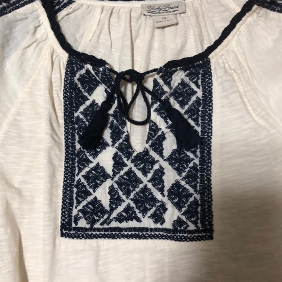 💜 Lucky Brand Top 💜 - Picture 2 of 5